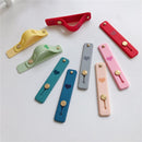 Bracket Hand Band Silicone Phone Holder Push Pull Finger Ring Grip Stand