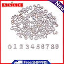 100pcs Chips DIY Log Color Mixed Numbers Cardmaking Scrapbooking