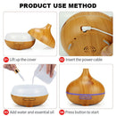 ABS Humidifier Essential Oil Diffuser Fragrance Diffuser Aromatherapy Lamp