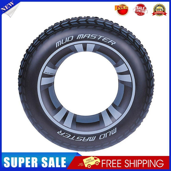 Inflatable Tire Floating Swimming Circle Pool Air Mattress Swim Water Toys