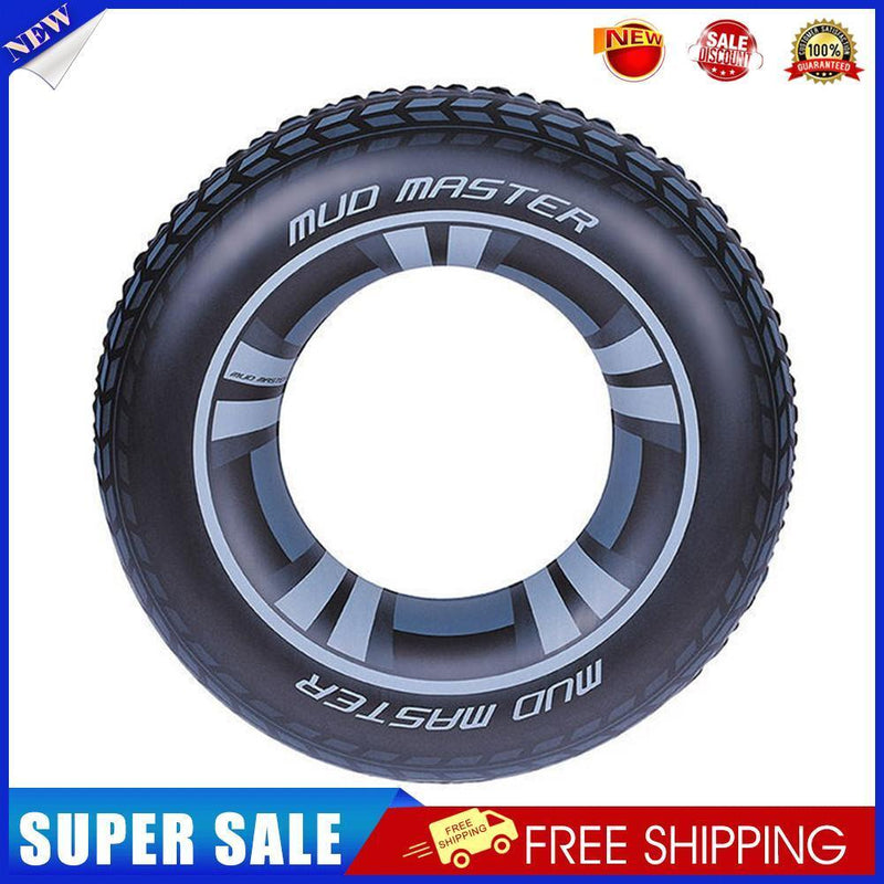Inflatable Tire Floating Swimming Circle Pool Air Mattress Swim Water Toys