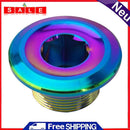 M18 Mountain Bike Hollow Crank Cap Colorful Bicycle Crankset Chainwheel Cover