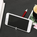 Multi-function Ballpoint Pen Phone Bracket Screwdriver Level Ruler (Red)