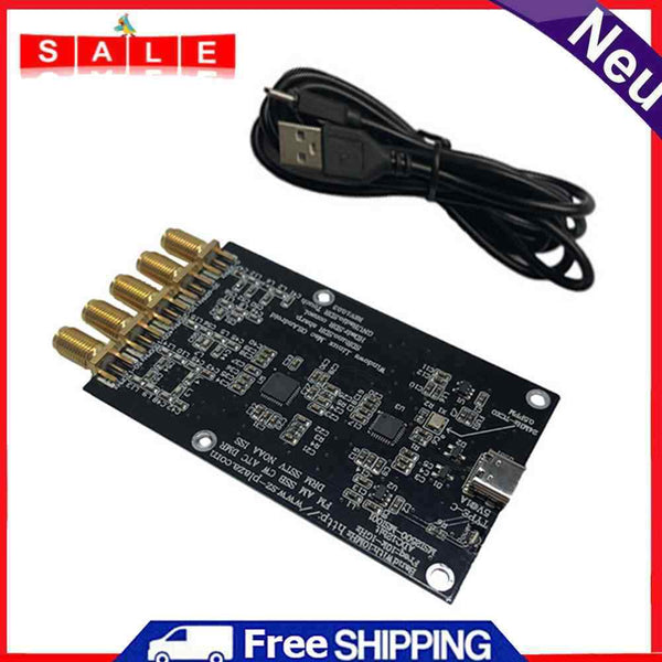 AM FM Band Receiver Board Built-in 24M-TCXO 0.5PPM for Windows/Linux/Android