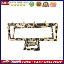 Girls Leopard Pattern Hairgrip Hollowed Geometric Shaped Hair Claw Hairdressing