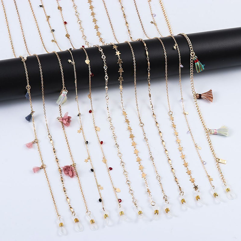 Women's Glasses Chains Glasses Lanyards Sunglasses Chains Eyeglass Holder Strap