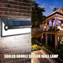 Outdoor LED Solar Light Waterproof PIR Motion Sensor Lamp (1pc 360 LED)  Newly