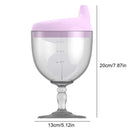 Baby Goblet - No Spill Baby Sippy Cup Wine Glass Infant Toddlers Feeding Cu