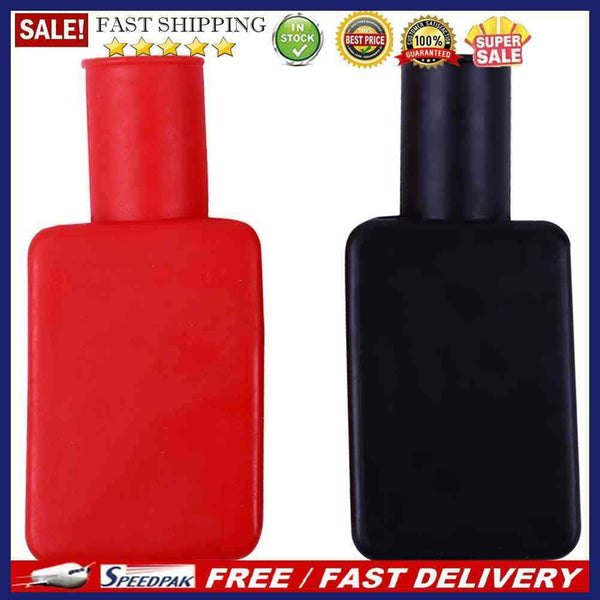 1 Pair Car Battery Negative Positive Terminal Cover Vehicle Insulating Protector