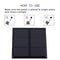 0.7W 1.5V Solar Panel Polycrystalline Silicon 1.2v Batter Charger w/ Cable Newly