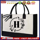 Canvas Casual Letters Shoulder Bags Women Shopper Travel Daily Totes Handbags