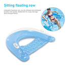 Inflatable Pool Float Chair - Floating Swimming Pool Water Chair Tube Lounger