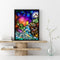 Girl Castle Oil Paint By Numbers Kits DIY Handpainted on Canvas Wall Art