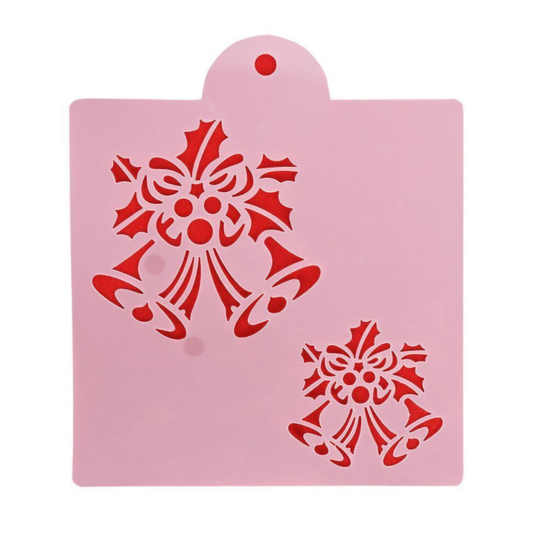 Decorative Embossing Template Layering Stencils Merry Christmas Scrapbooking