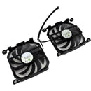 1 pair Fan For INNO3D GTX 1070TI 1080 X2 Card Cooler Replacement Fans F1C0