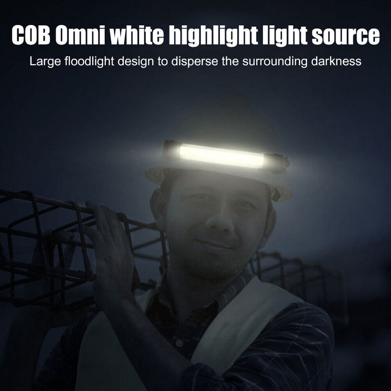 Mini Rechargeable 3LED + COB Headlamp Waterproof Outdoor Fishing Headlight Newly