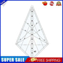 Art Ruler Squedge 22.5 /45 Transparent Quilting Sew Ruler Home Tailor DIY C