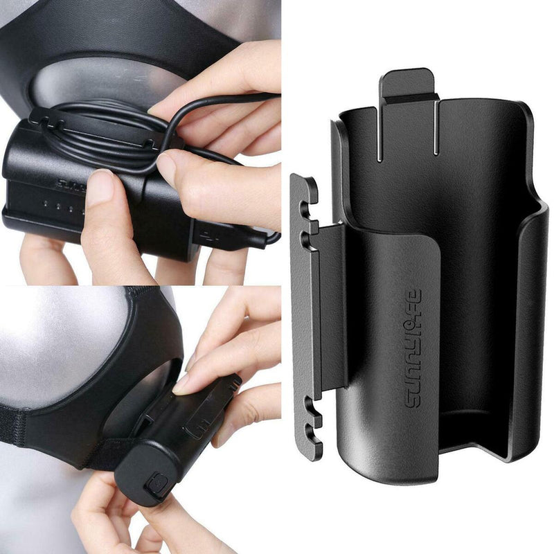Battery Back Clip Winder for DJI FPV Combo GogglesV2 Flying Glasses Head Strap_