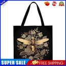 Bee Printed Shoulder Shopping Bag Casual Large Tote Handbag (40*40cm) F