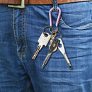 1 Set Stainless Steel Mini EDC Slotted Screwdrivers Keychain Pocket Repair Tools