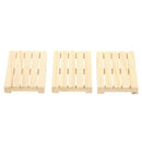 Desktop Ornament Insulation Mat Wooden Cushion Wood Coasters Beverage Cup Pad