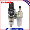 1/4 inch SMC Air Filter Pressure Regulator Trap Pneumatic Oil Water Separator
