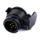 For Trailer Coupling Socket Auto Adapter Plug Adapter Connector 13 to 7 Pin