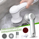 Electric Spin Scrubber Cordless Power Scrubber Shower Cleaning Brush Cleaner,