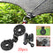 Shading Net Clip Home Fence Greenhouse Sunshade Anti-bird Net Clamp (20pcs)