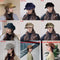 Graceful Fiddler Hat Octagonal Cap Artist Painter Hat Mariner Cap Beret Hat
