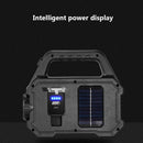 #A LED Electric Torch Non-Slip Waterproof Solar Multifunctional for Outdoor Camp