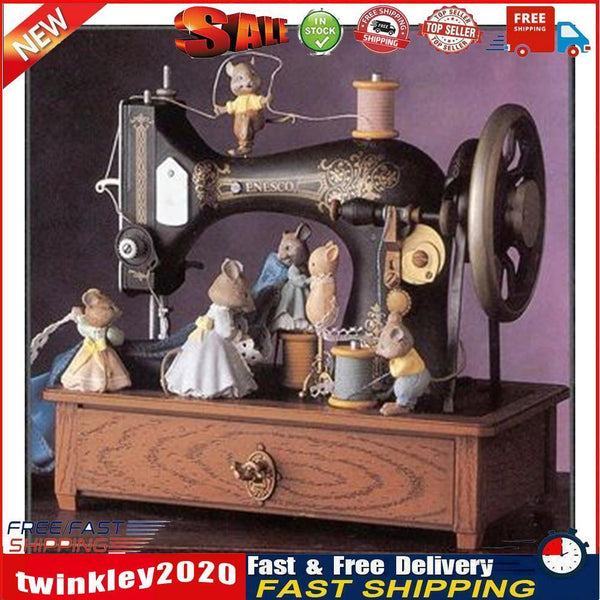 5D DIY Full Drill Diamond Painting Sewing Machine Embroidery Kits (HG476) Newly