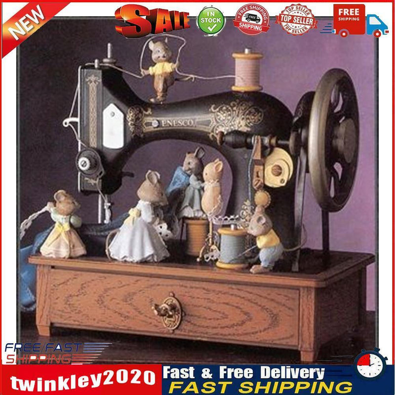5D DIY Full Drill Diamond Painting Sewing Machine Embroidery Kits (HG476) Newly