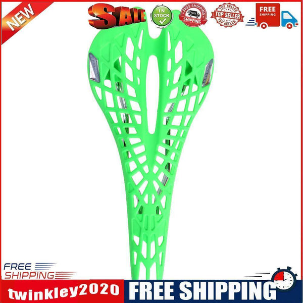 Plastic Bike Hollow Saddle Seat Cushion for Outdoor MTB Cycling (Green)