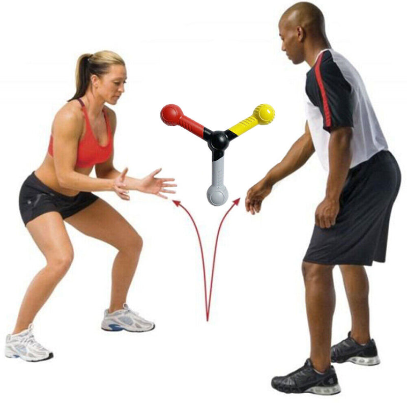2pcs Training Tossing Stick Reaction Speed Hand-Eye Coordination Trainers Newly