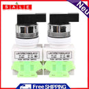 2pcs ON/OFF/ON Rotary Three Position Selector Car Switch Makes Ignition LAY37