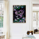 DIY Diamond Painting Kits Heart Partial Special Shape Drill Wall Home Decoration
