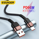 Essager USB to Type-C Cable Quick Charge Transfer Cable for Huawei (1m)