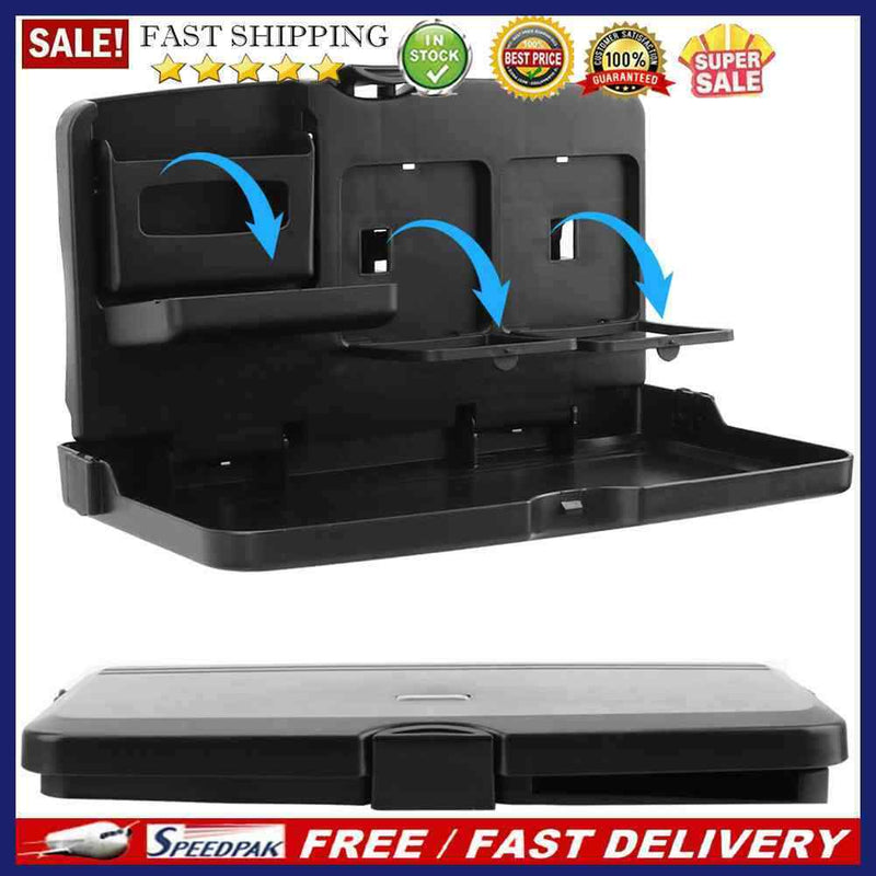 Universal Folding Car Bracket for Food Drink Phone Holder Dinner Plate Accessory