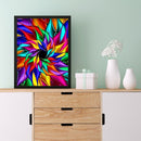 Diamond DIY Colorful abstract Full Square Drill Rhinestone Picture