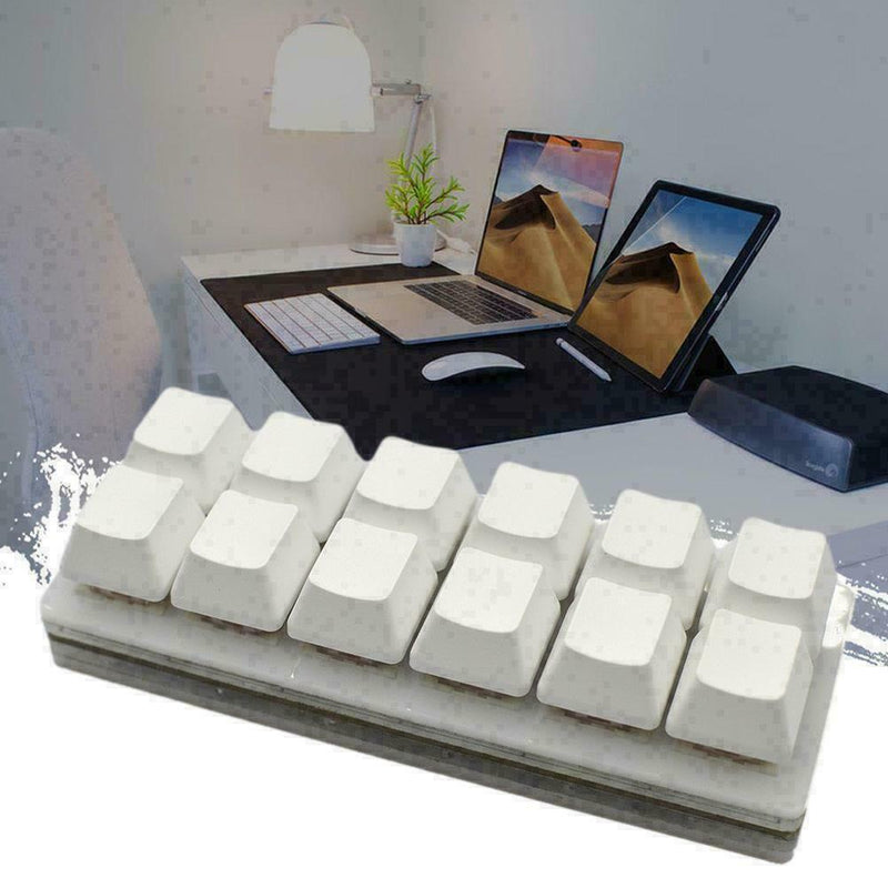 1x 12key Keyboard DIY Custom USB Programming Shortcut Mechanical L0G0