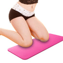 60x25cm Yoga Mat Non-slip Extra Thick Cushion for Beginner Fitness (Pink)