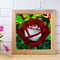 Handmade DIY Full Round Drill Diamond Painting 5D Valentine Rose Poster Kit