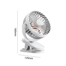 #A Quiet Clip-on Desktop Fan Mini Handheld USB Fans for Student Dormitory Office