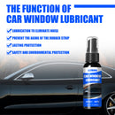 1Pc Car window lubricant track noise reduction car door rubber strip lubricating