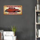 Car License Plate Metal Tin Sign Plaque for Bar Pub Club Garage Painting