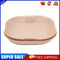 50pcs Air Fryer Parchment Liners Wood Pulp Steamer BBQ Baking Paper (Brown)