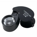 40 X Mini Foldable LED Loupe Jewelry Magnifier Jewelers Eyeglass Magnifying
