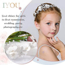 Bridesmaid Headdress Bridal Hair Tiara for Birthday Protagonist Prom Perfor