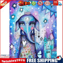 Diamond Painting 5D DIY Elephant Queen Full Round Drill Rhinestone Picture